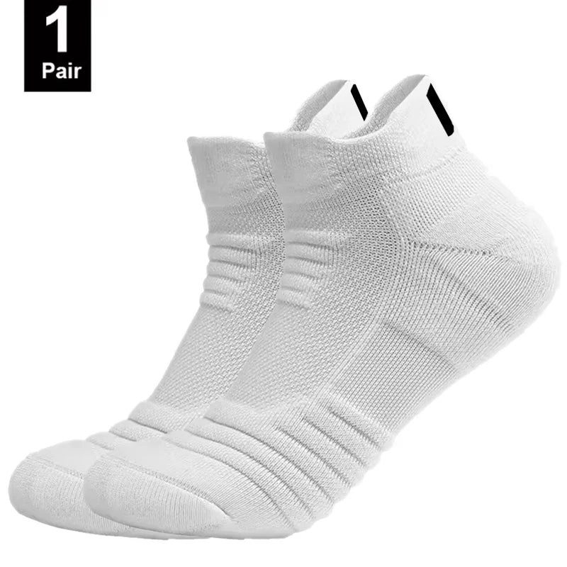 1/3 Pairs Anti-slip Fußball Socken Männer Baumwolle Socke Kurze Lange Röhre Fußball Basketball Sport Socken Atmungsaktive Deodorous socke 39-45