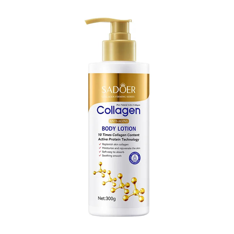 Kollagenmilch Bleaching Face Body Cream Whitening Skin Moisturizing Lotion Lightening Care
