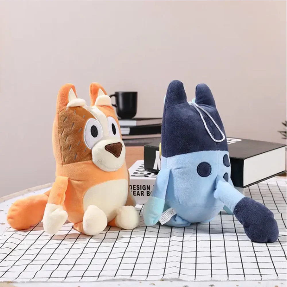 2026 NEU Bluey Hund Bingo Familie Plüschtier Cartoon Hund Weiche Stofftiere Puppen Geschenke