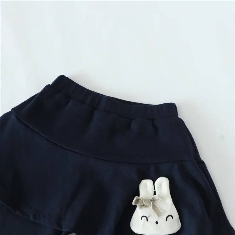 Neue Baby Mädchen Leggings Spitze Prinzessin Rock-hosen Frühling Herbst Kinder Dünne Rock Hosen für 2-7 Jahre kinder Kleidung