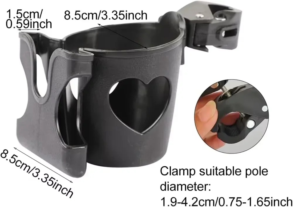 Baby Kinderwagen Wasser Tasse Flasche Halter Baby Kinderwagen Zubehör Multifunktionale Baby Kinderwagen Tasse Halter 2-in-1 Telefon halter