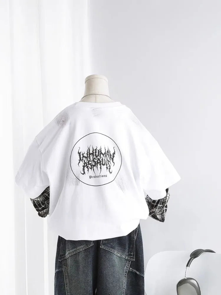 zweiteilige Kinderkleidung von 8 bis 12 Jahren, langärmliges T-Shirt für Jungen, Jungen-T-Shirt, grafische Hemden, T-Shirts, T-Shirts, Jungen-Kind