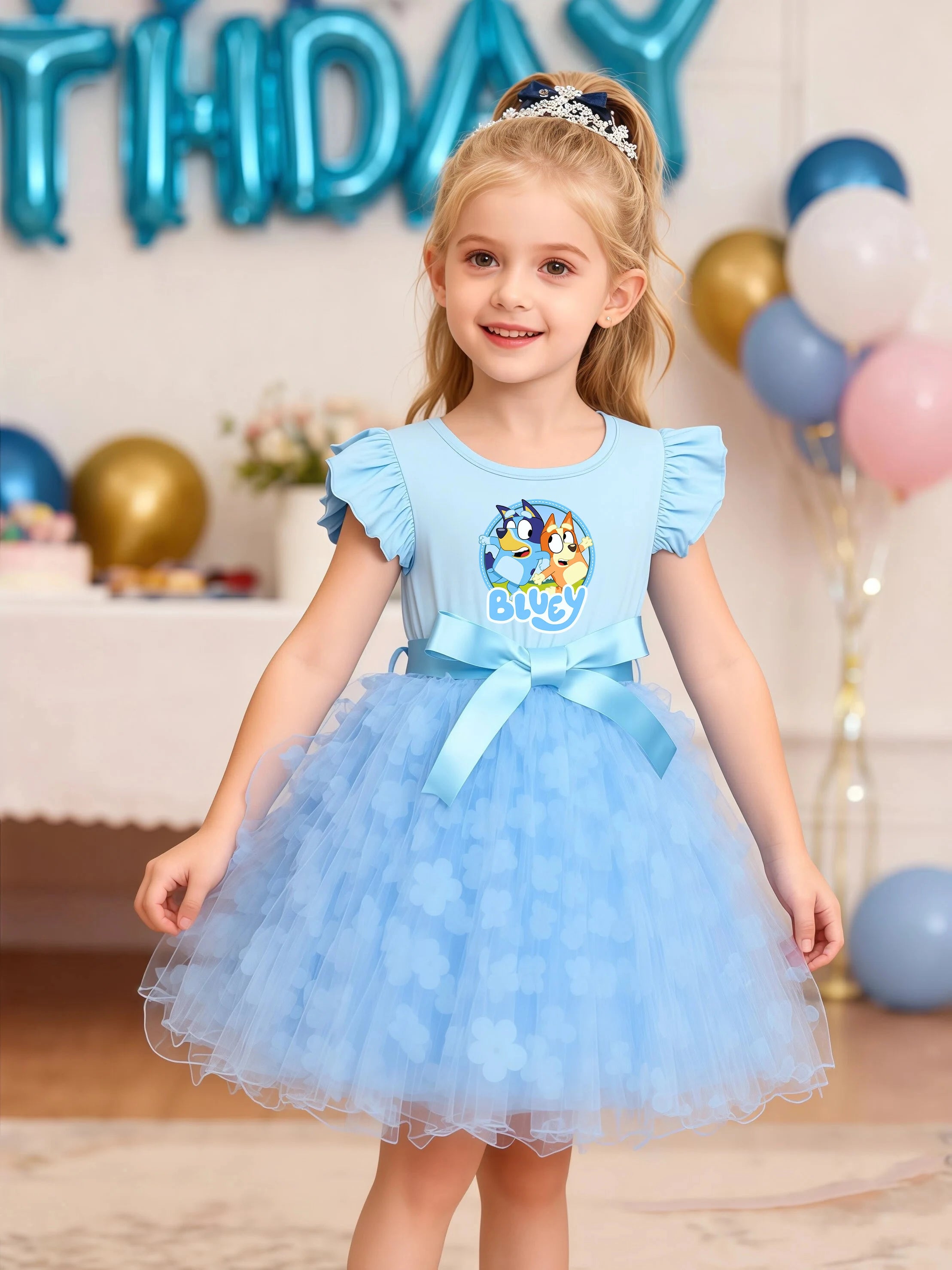 Bluey & Bingo Sommerkleid