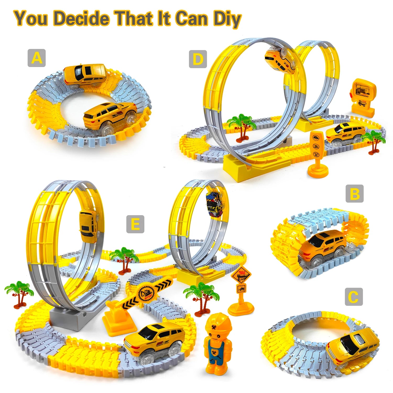 Kinder Elektrische Magische Flexible Track Spielzeug Auto Engineering Auto Kinder Pädagogisches Spielzeug Zug Spielzeug für Kinder Geburtstag Geschenk