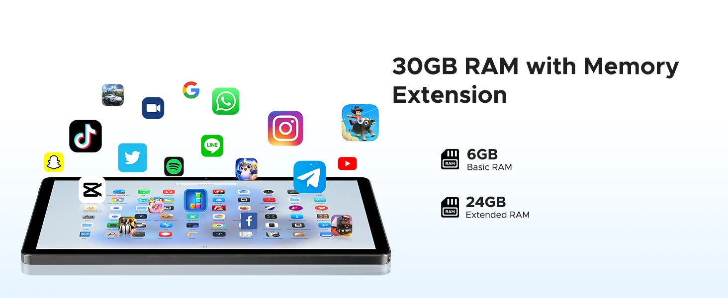 Globale Version DOOGEE U11 Pro Android 16 Tablet-PC 11 Zoll Ultra-Clear 90Hz Display 30GB(6 + 24) 256GB mAh Akku Tablet