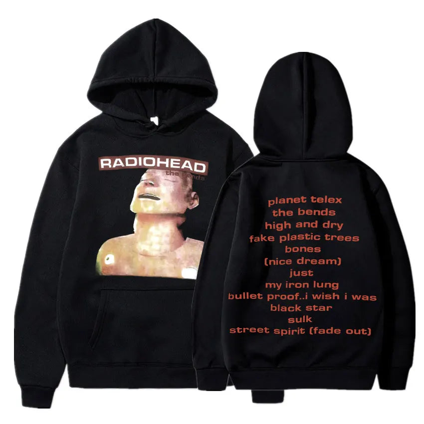 Vintage Rock Band Radiohead Hoodie Hip Hop Alles Musik Album Drucken Sweatshirt Harajuku Streetwear Oversize Hoodies Teens
