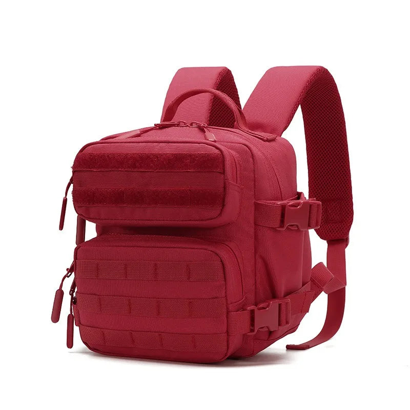 9L Sportrucksack MOLLE 3-Tage Bug Out Bag Mini Outdoor Pack für Damen Herren EDC Camping Wanderrucksack