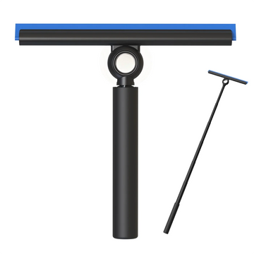 EHOMGUI Shower Squeegee for Glass Doors, Wiper Scraper, Cleaner with Telescopic Handle, Bathroom Mirror, Wiper Scraper, Glass Cleaning