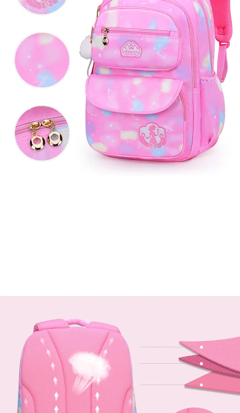 Girls Casual School Backpack