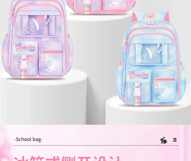 Pink Princess School Backpack