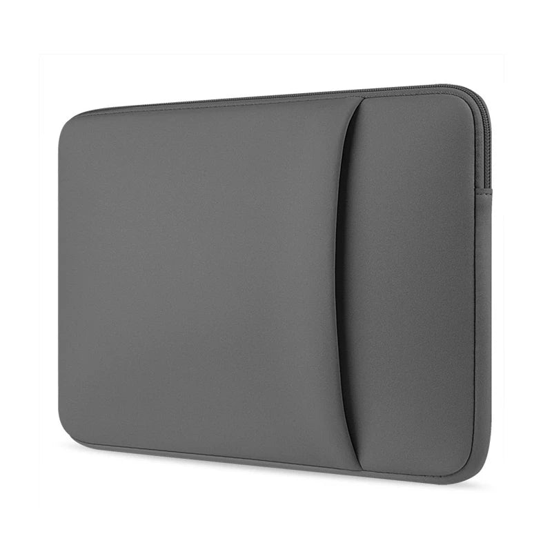 Laptop-Tasche für MacBook Air Pro 13 14 15,6 Xiaomi Lenovo Asus Dell HP Notebook-Hülle 13,3 Zoll Schutzhülle Schwarz Grau