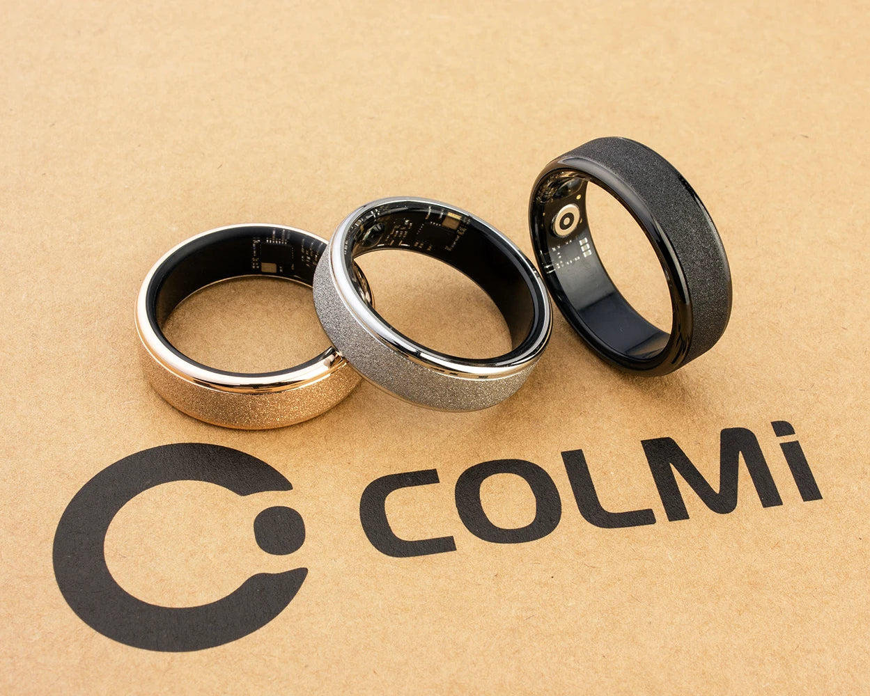 COLMI R10 Smart Ring mit Ladeetui für Männer und Frauen, Gesundheits- und Schlafmonitor, 5ATM wasserdicht, Multi-Sport-Modus