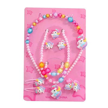 Unicorn Kids Jewelry Set