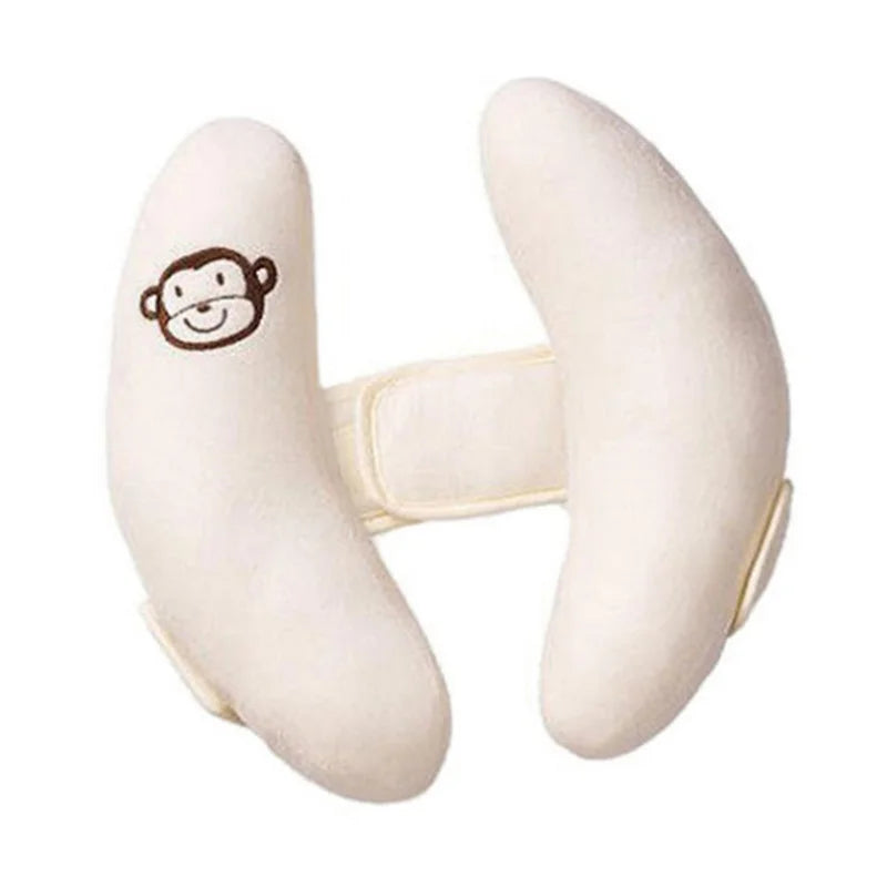 Toddler Neck Pillow, Stroller, Banana and Car Seat Head Support Cushion, Stroller Neck Support Pillow for Sleeping, Cartoon Flower