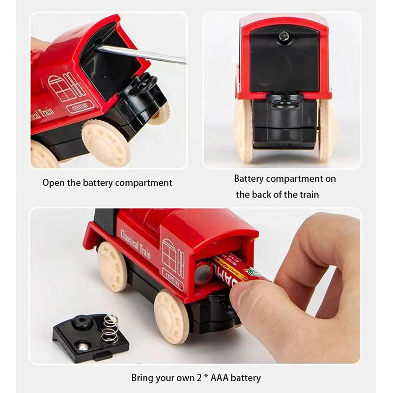 44 Teile/satz Elektrische Zug Track Sets Montage Schiene Zug Auto Spielzeug Junge Pädagogisches Simulation Modell Weihnachten Geburtstag Geschenk