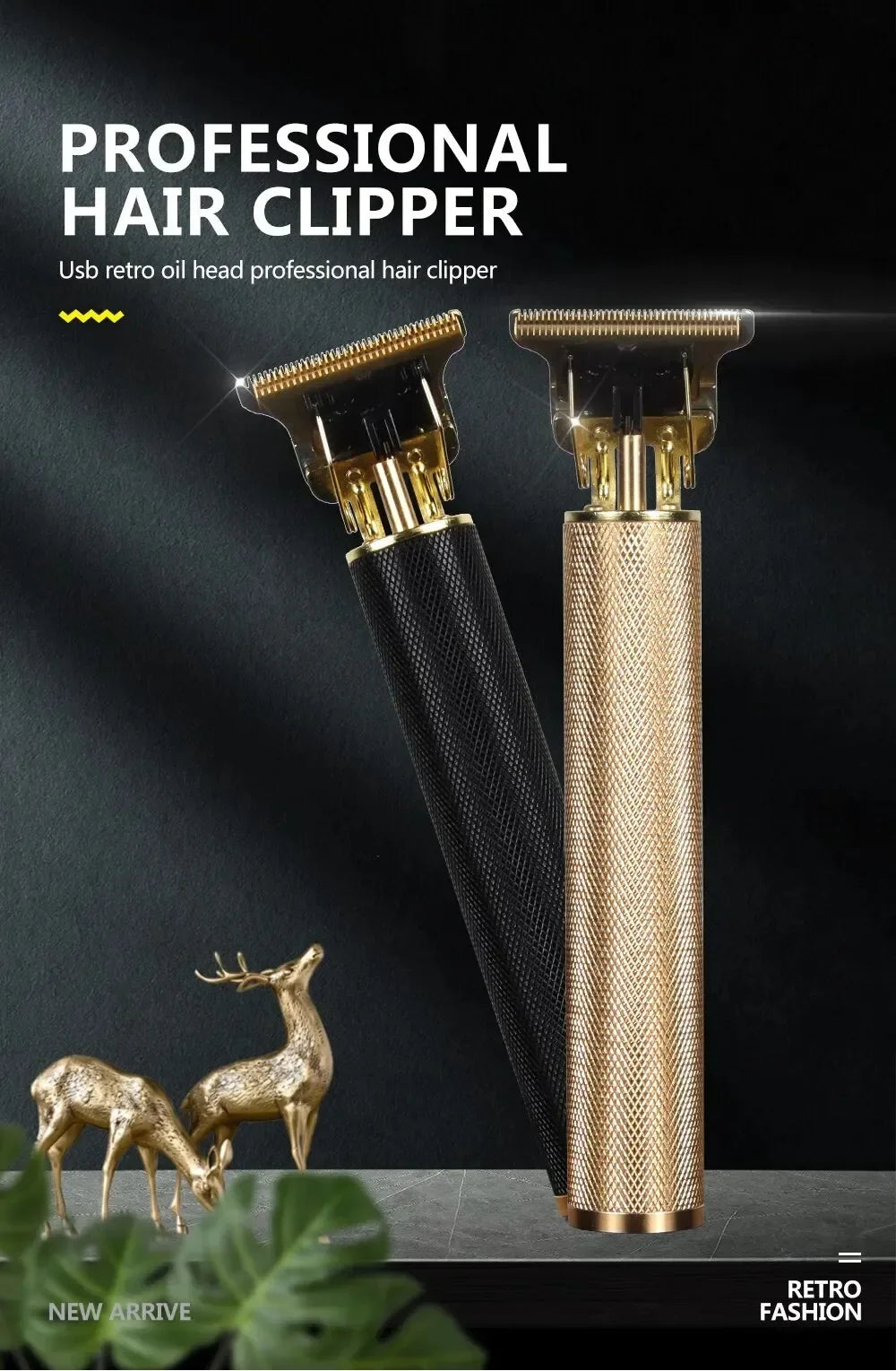 Carving T9 Vintage Professionelle Elektrische Haar Schneiden Maschine USB Aufladbare Tragbare Rasierer Trimmer Für Bart Pflege Beste Geschenk