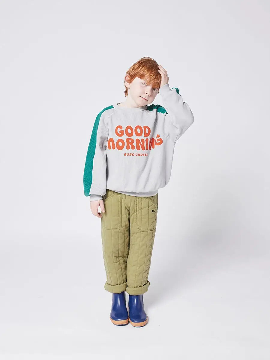 Koreanische INS 2024 kinder Herbst Winter Lange Hülse O-ansatz Sweatshirt Nette Tops für Mädchen Und Jungen Baby Pullover Kinder Kleidung