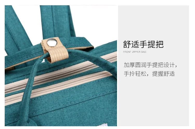 Mama Wickeltaschen Babybett Mutter Große Kapazität Windel Milchflasche Rucksäcke mit Wickelunterlage Praktische Baby-Stilltaschen Geschenk