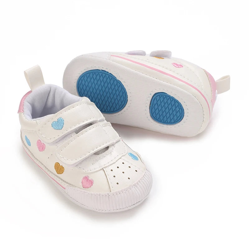 Casual Baby Schuhe Infant Baby Mädchen Krippe Schuhe Nette Weiche Sohle Prewalker Turnschuhe Fuß Schuhe Kleinkind Erste Wanderer 0-18Month