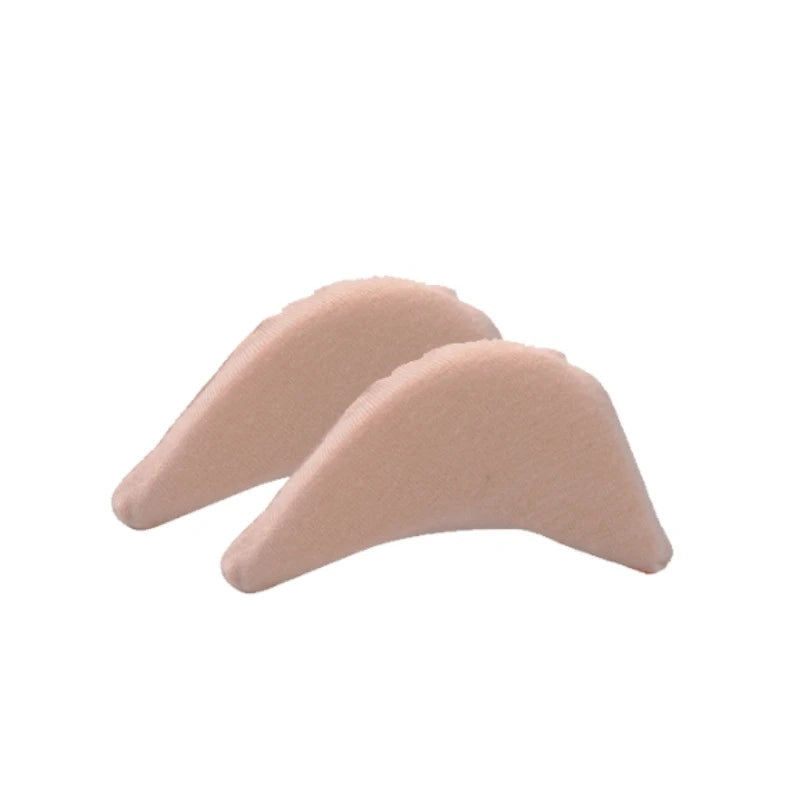 Zehenstopfen, weiche halbe Einlegesohlen, wiederverwendbare Zehenschwamm-Füller-Einsätze für Schuhe, verstellbare, zu große Fußstützen-Pads, Unisex-Schuheinlagen