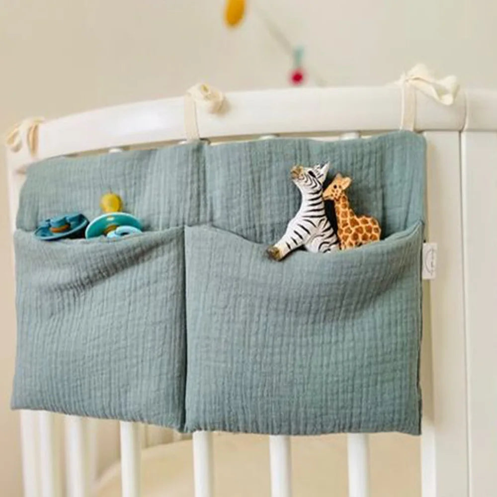 Baby Stuff Organizer Nursery Storage Bag Multifunctional Newborn Bed Bag for Children's Bedding Diaper Bag Stroller Organizer