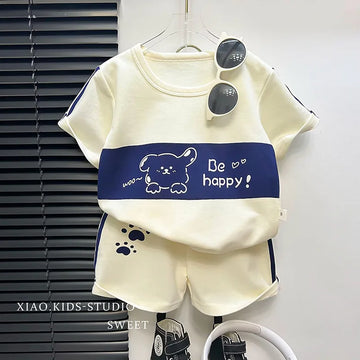 Kinder Sets mutter Kinder Kleidung Jungen Mädchen T-shirt Shorts 2PCS kurzarm Baby Kinder Kleidung Kleinkind Anzug Anzug gestreift