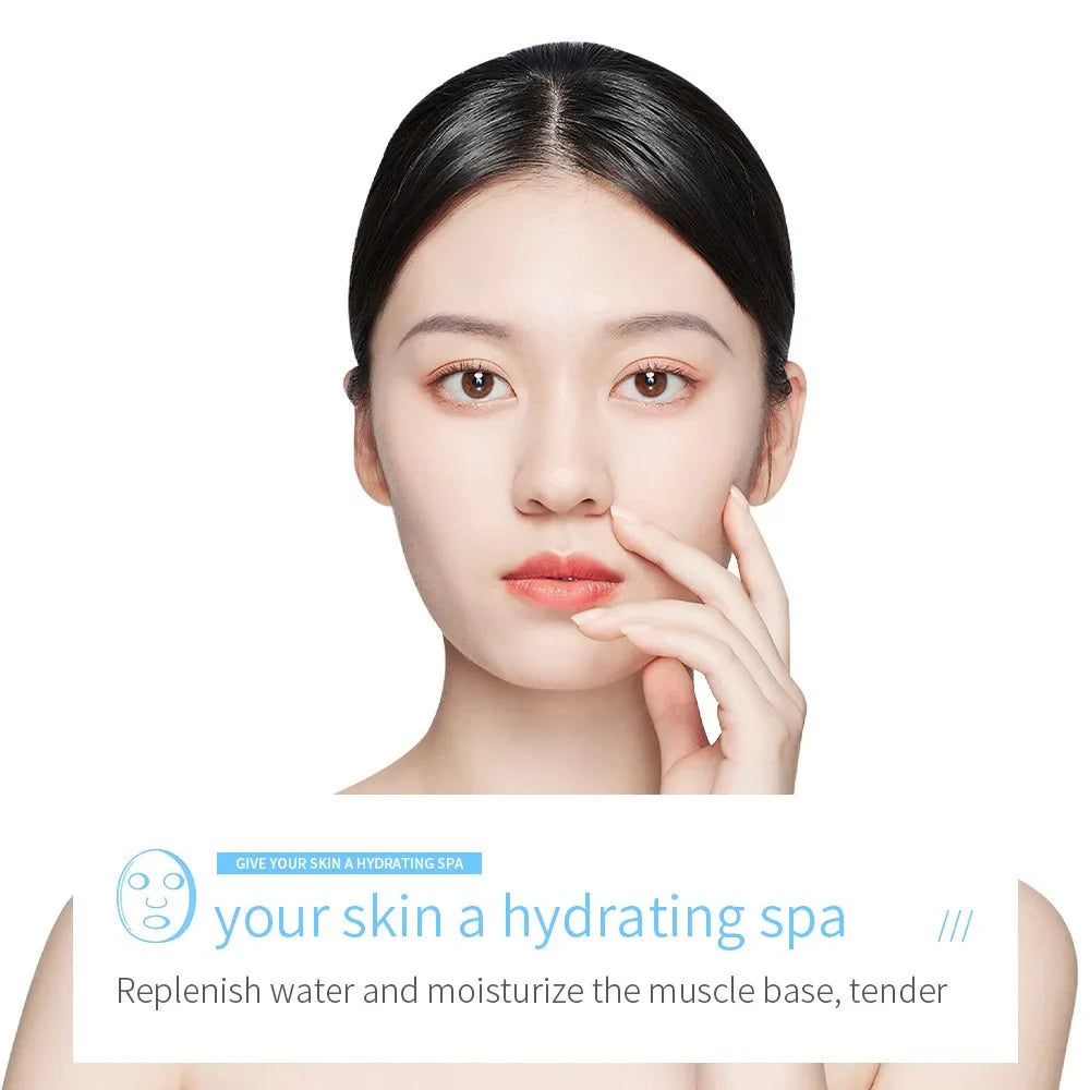 20 Stück/5 Stück Centella Collagen Gesichtsmaske VC Feuchtigkeitsspendende erfrischende Blattmasken Hyaluronsäure Gesichtsmaske Hautpflegeprodukte