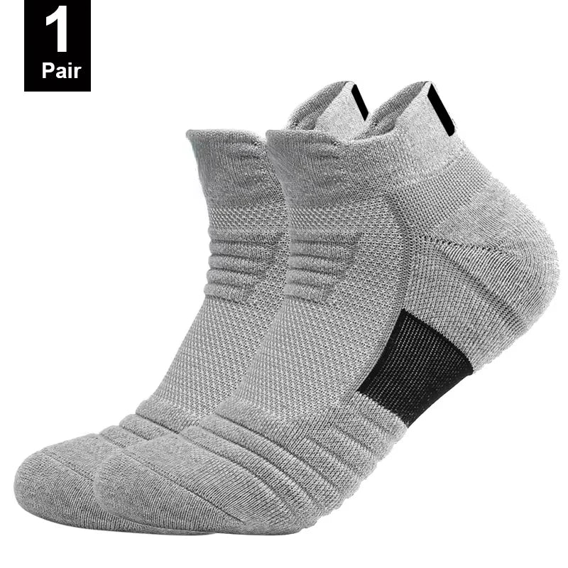 1/3 Pairs Anti-slip Fußball Socken Männer Baumwolle Socke Kurze Lange Röhre Fußball Basketball Sport Socken Atmungsaktive Deodorous socke 39-45