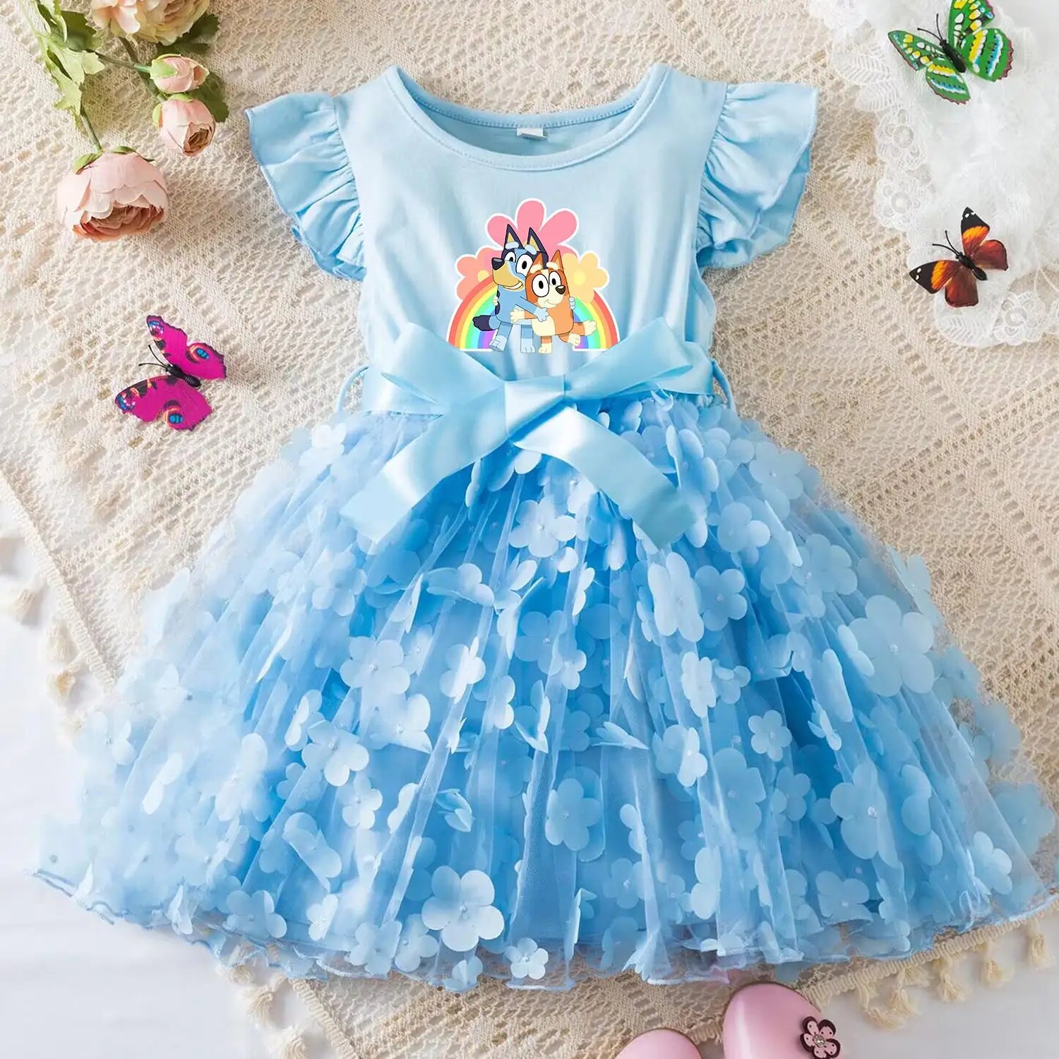 Bluey & Bingo Sommerkleid