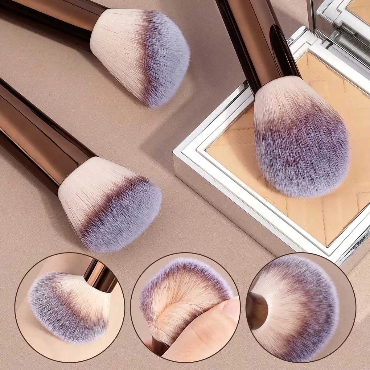 13PCS Make-Up Pinsel Set Foundation Concealer Pulver Lidschatten Rouge Pinsel Kabuki Blending Kosmetische Schönheit Werkzeug für Gesicht