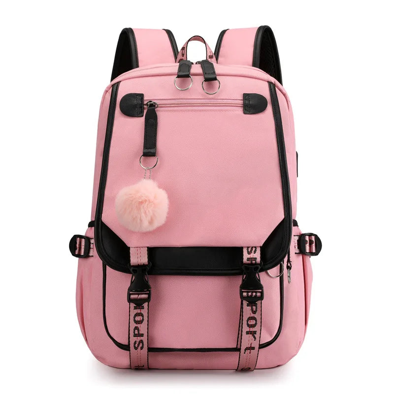 Teens Korean Style School Backpack