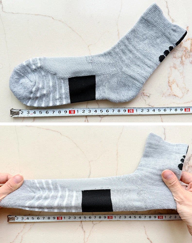 1/3 Pairs Anti-slip Fußball Socken Männer Baumwolle Socke Kurze Lange Röhre Fußball Basketball Sport Socken Atmungsaktive Deodorous socke 39-45