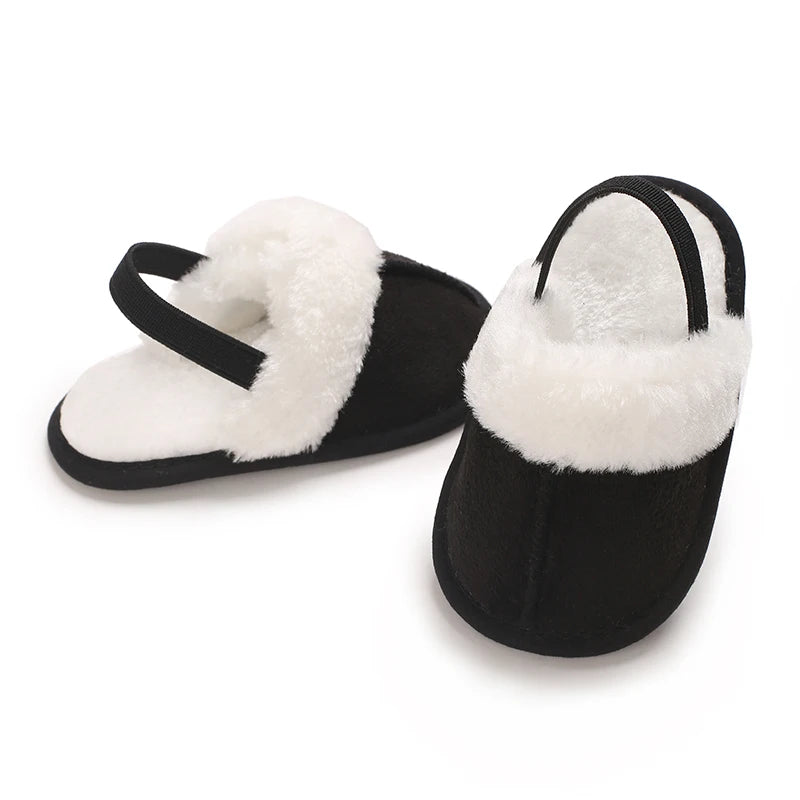 Beliebte Wanderschuhe für Herbst und Winter, Babyschuhe, 0–1 Jahre alt, warme Schuhe, Baumwollschuhe, lässige Babyschuhe mit weicher Sohle und Plüsch