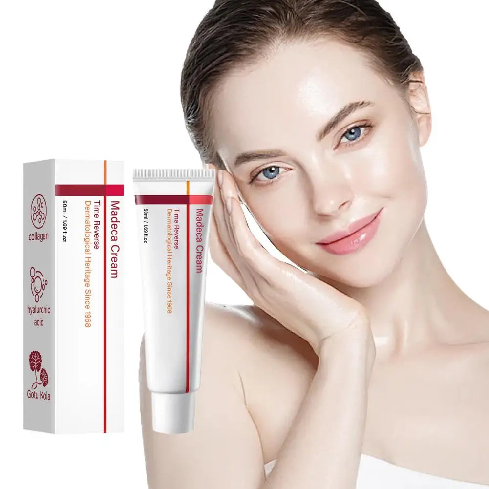 Koreanische Centella Asiatica Gesichtsreparaturcreme, tägliche nährende Feuchtigkeitscreme, aufhellendes, leichtes Gesichtspflege-Make-up
