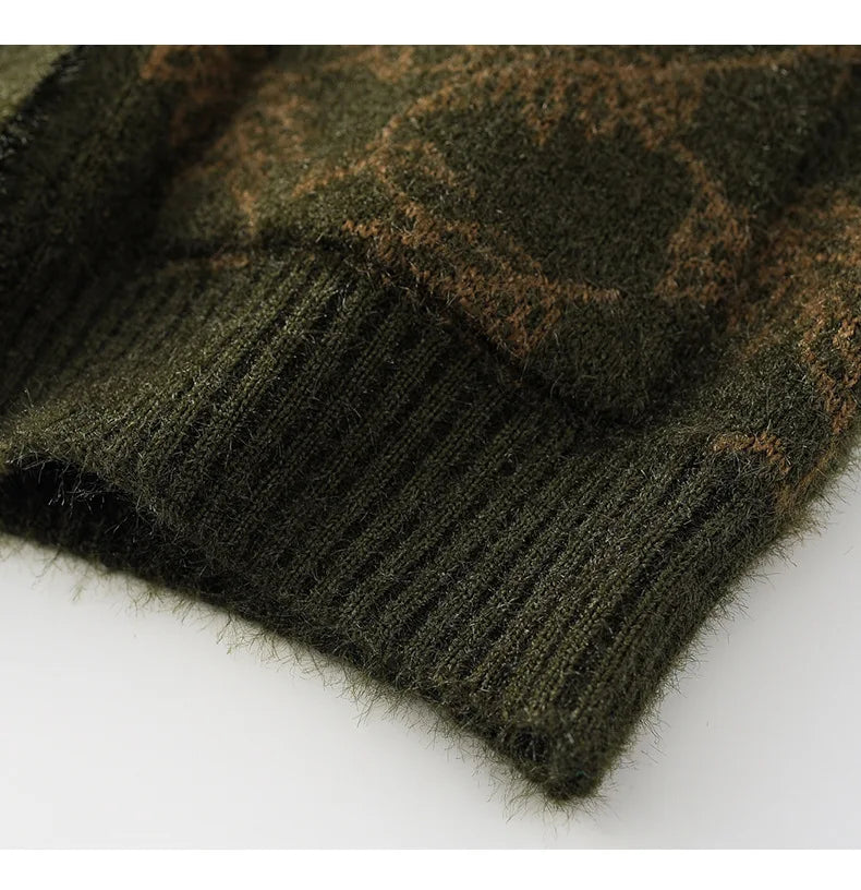 Mode Oma Gestrickte Oberbekleidung Mantel Herbst Winter Verdicken Pullover Jacke Mittleren Alters Mutter Tops Frauen Strickjacke Mujer 4XL