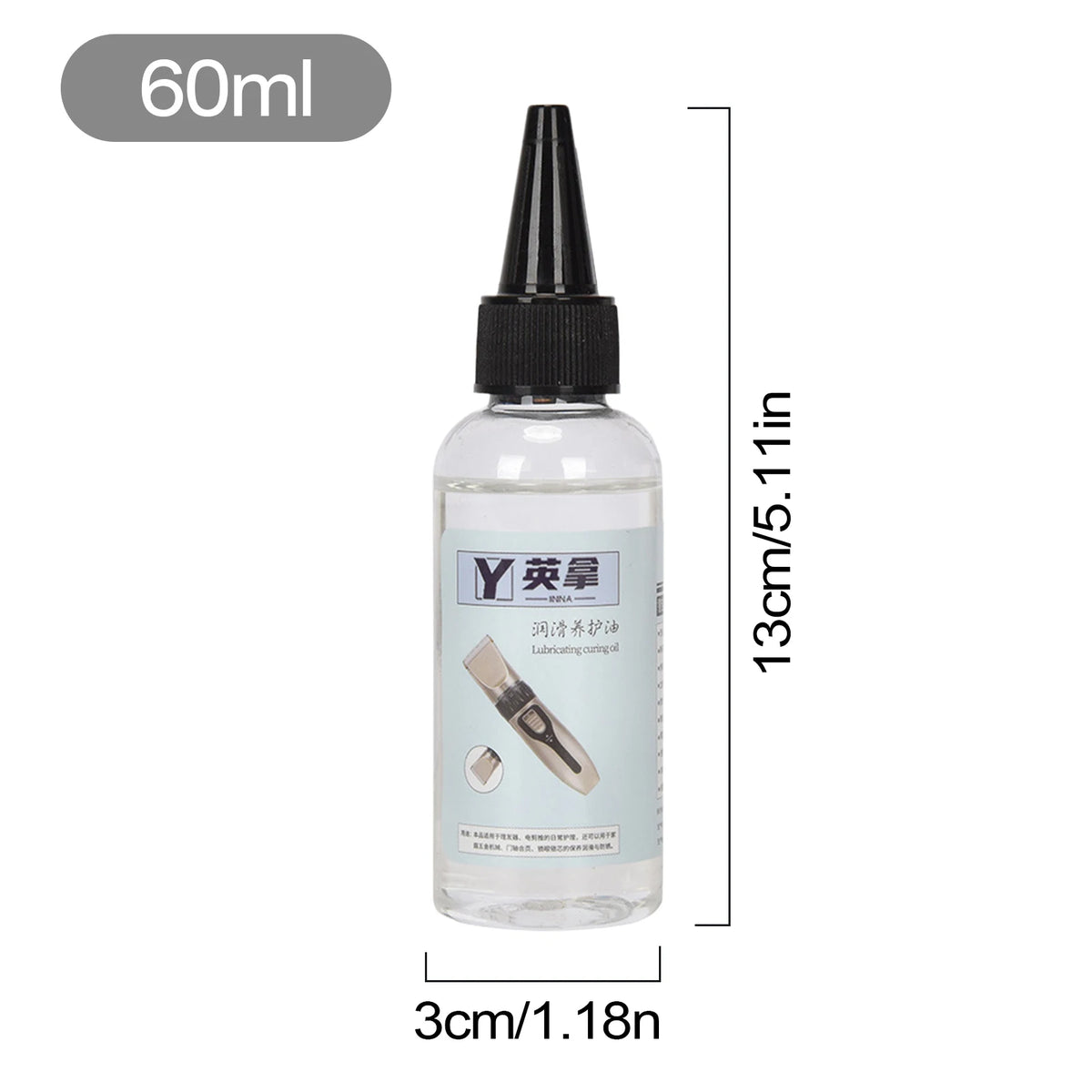 Haarschneider-Klingenöl, 60/100 ml, elektrischer Haarschneider, Rasierer, Wartungsöl, Schmiermittel, verhindert Rosten, Nähen, Friseursalon, Clipper-Öl