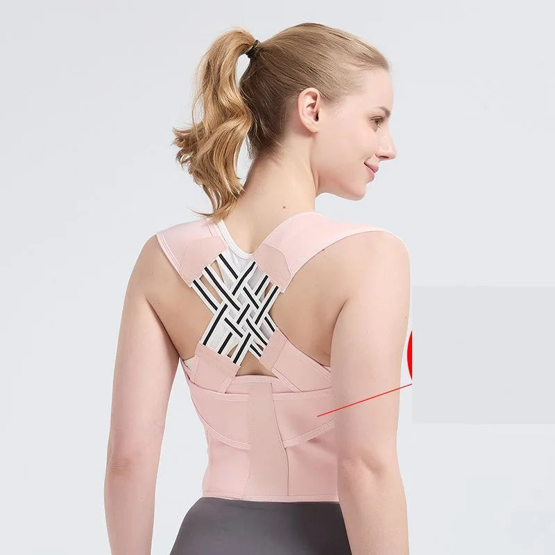 Neue Erwachsene Haltung Corrector Gürtel Atmungsaktive Zurück Korrektur Strap Frauen Männer Zurück Unterstützung Sitzen Position Korrektur Werkzeug