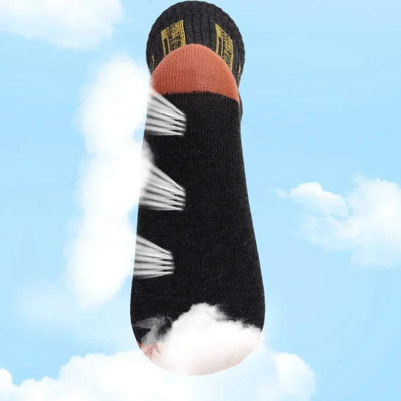 10pairs Atmungsaktive Baumwolle Sport Strümpfe Männer Bambus Faser Herbst und Winter Männer Socken Schweiß Absorption Deodorant Business Sox