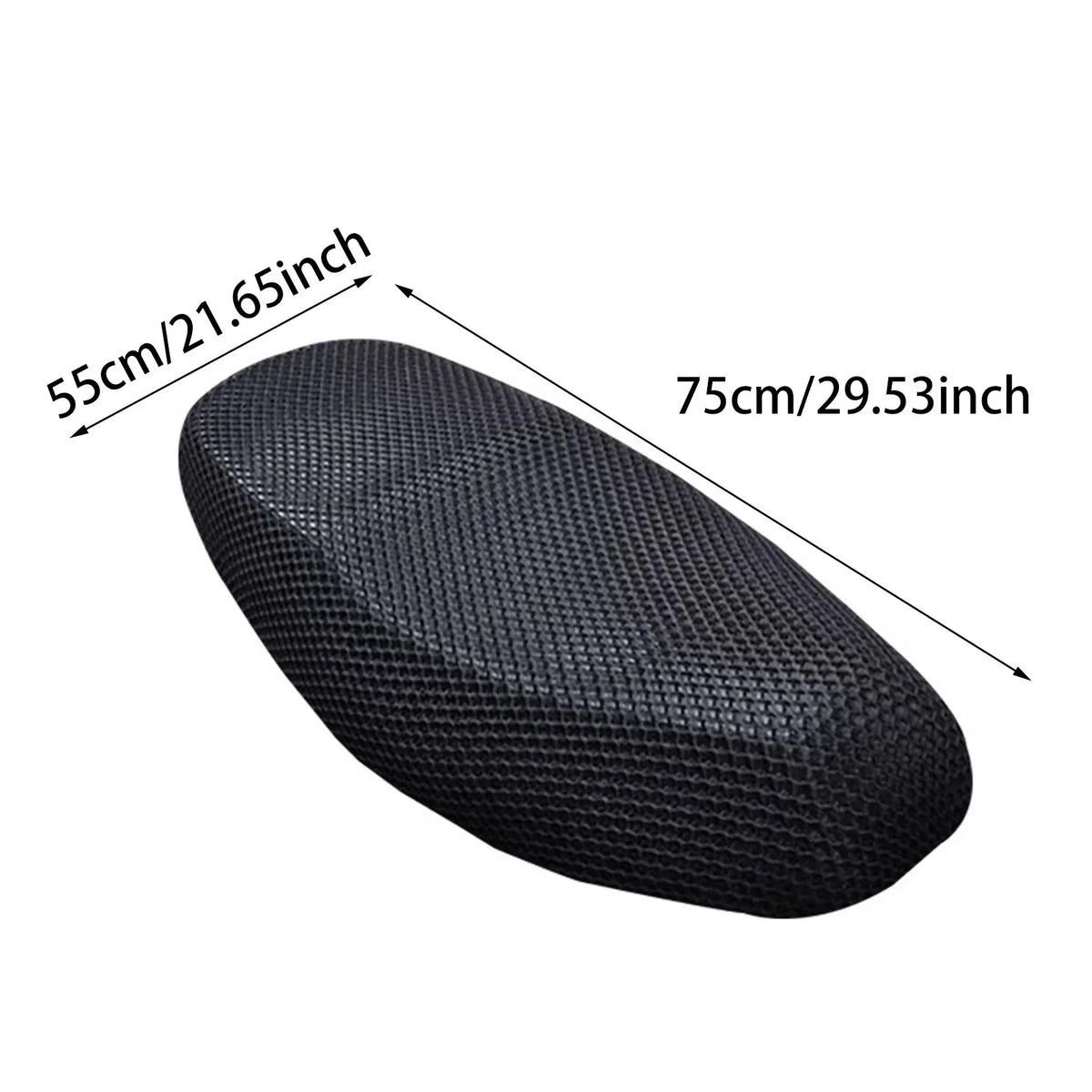 Sommer Cool 3D Mesh Motorrad Sitzbezug Atmungsaktive Roller Sitzbezüge Kissen Anti-Rutsch-bezug Grid Schutz pad