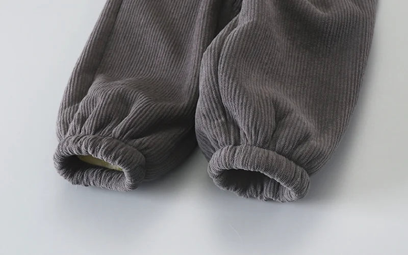 Winter Jungen warme Hosen große Kinder dick plus Samthose Kinder gepolsterte Baumwolle lange Hosen Herbst Teen lässige Cordhose