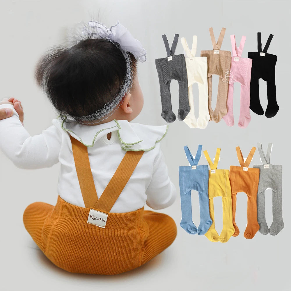 Weihnachten Baby Mädchen Junge Strumpf 0-24M Säugling Kleinkind Stricken Strumpfhosen Neugeborenen Hosenträger Strumpfhosen Strumpfhosen Feste hohe Taille Insgesamt Legging