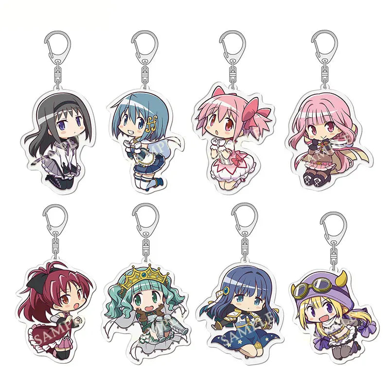 Anime Magical Girl Keychain