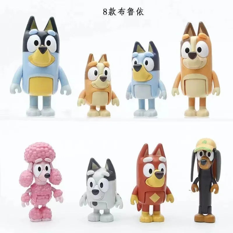 Bluey & Bingo Actionfiguren-Set