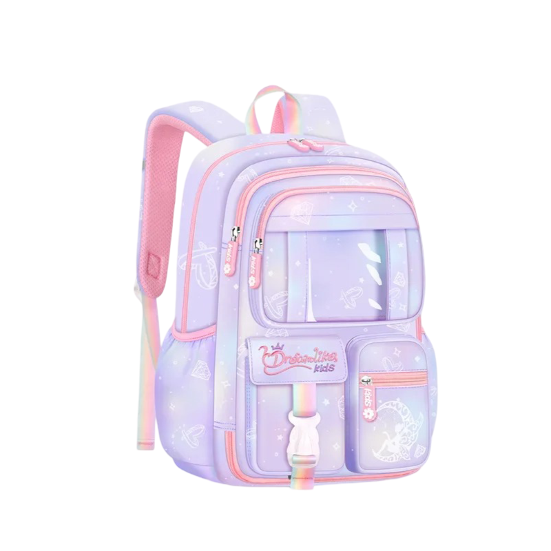 Pink Princess School Backpack