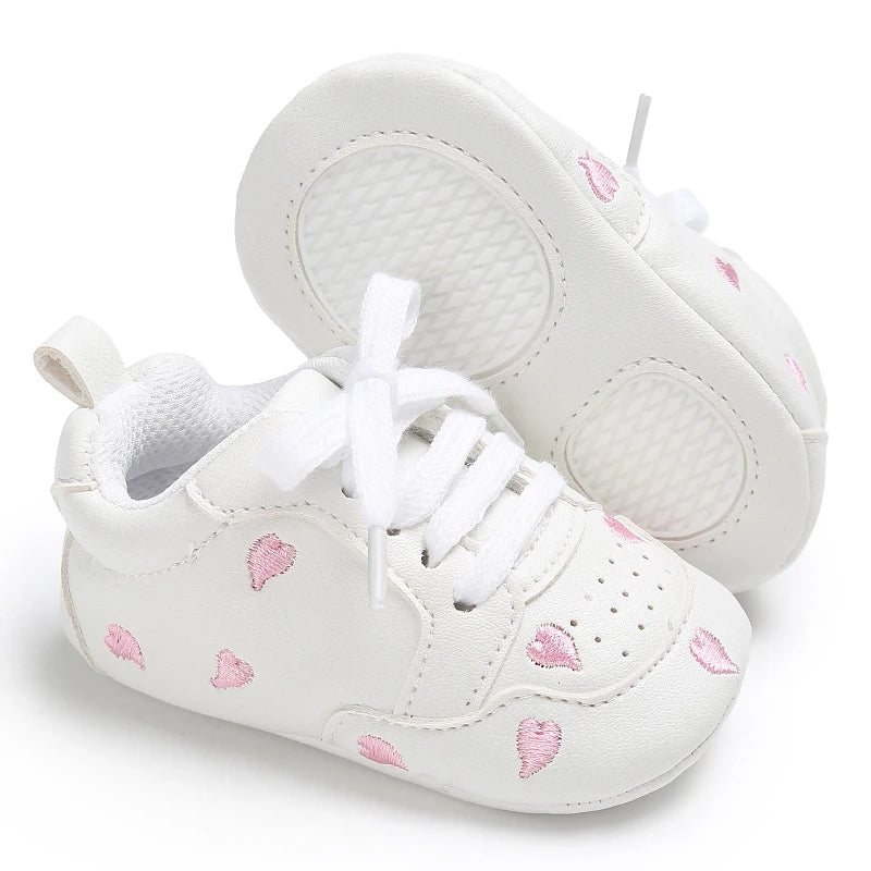 Casual Baby Schuhe Infant Baby Mädchen Krippe Schuhe Nette Weiche Sohle Prewalker Turnschuhe Fuß Schuhe Kleinkind Erste Wanderer 0-18Month