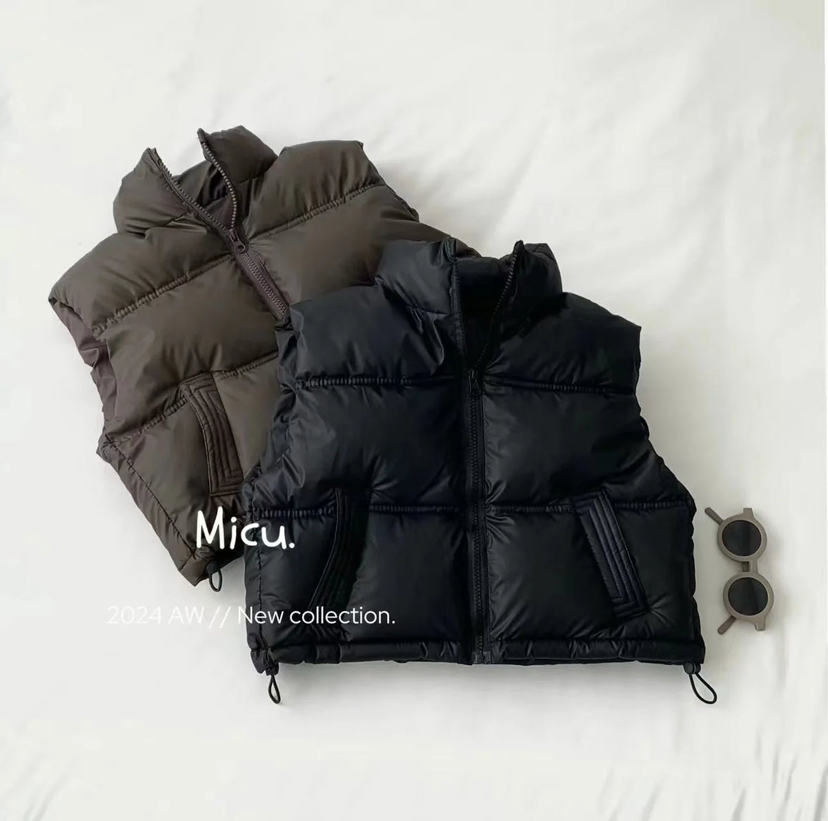 Herbst Winter Neue Jungen Mädchen Weste Einfarbig Dicke Warme Daunen Baumwolle Zipper Weste Für 3-12 Jahre Teen kinder Casual Oberbekleidung