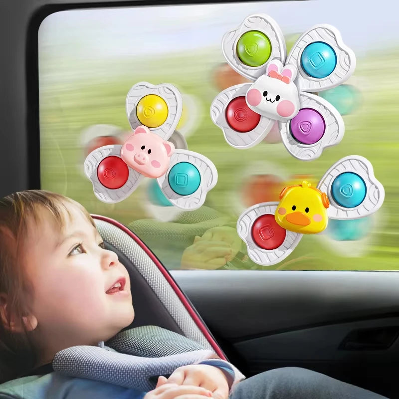 Baby Sucker Spinning Spielzeug Kinder Bad Montessori Bildung Rotierenden 3 Jahre Badezimmer Spielzeug für Kleinkind Kleinkind Spielzeug für Baby
