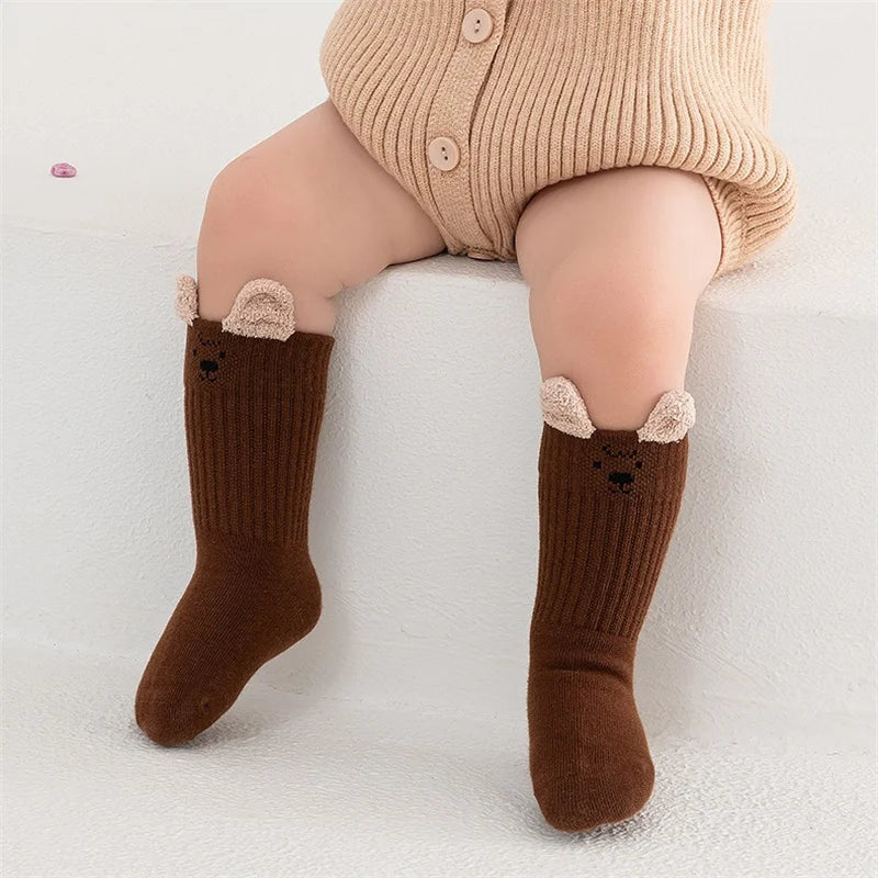 Nette Kinder Socken Für Mädchen Jungen Weiche Baumwolle Baby Kleinkind Junge Mädchen Socke Cartoon kinder Kurze Socken Herbst Winter 0-8Years Neue