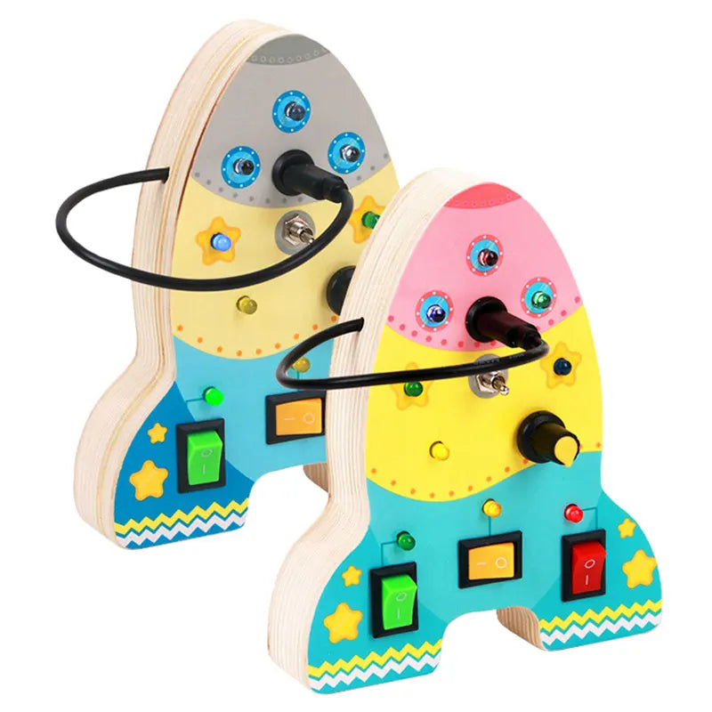 Montessori LED Busy Board