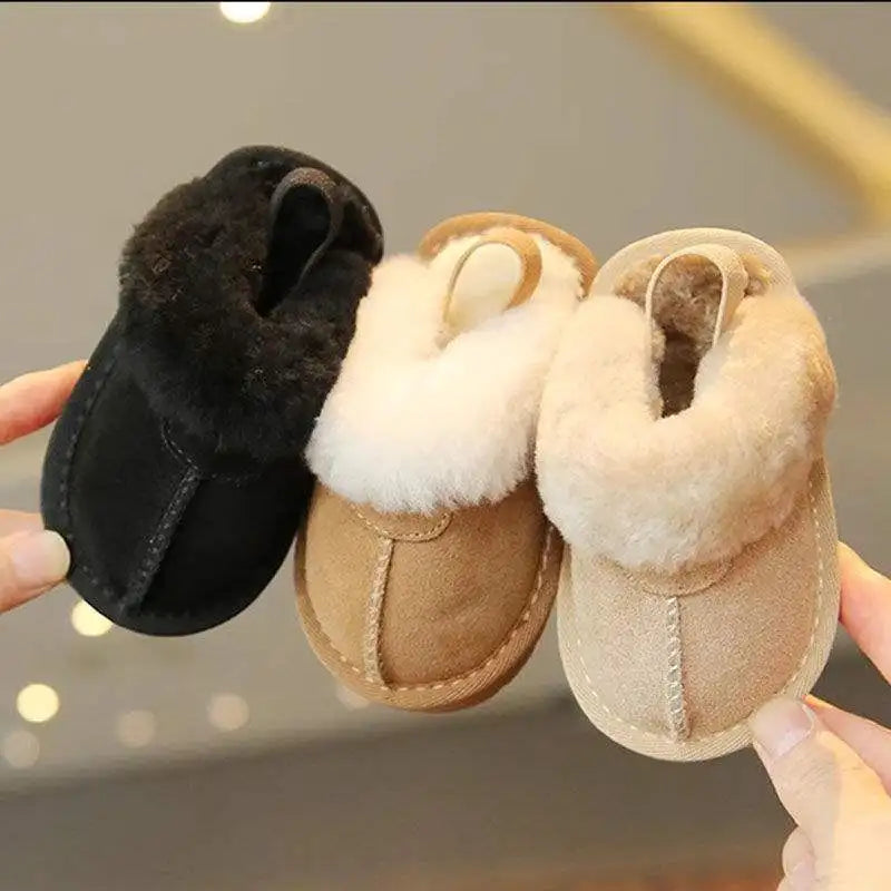 Beliebte Wanderschuhe für Herbst und Winter, Babyschuhe, 0–1 Jahre alt, warme Schuhe, Baumwollschuhe, lässige Babyschuhe mit weicher Sohle und Plüsch